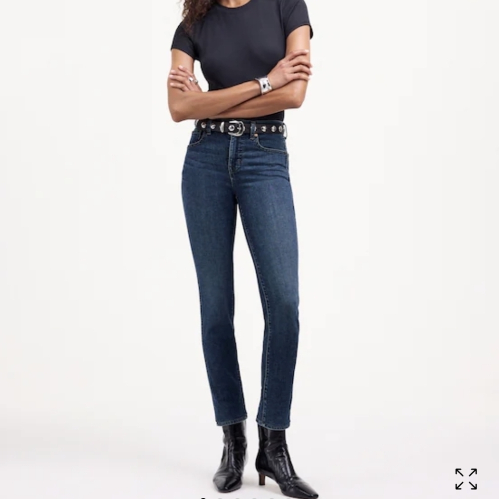 💫SALE 💫MADEWELL Dark Wash 9” Skinny Ankle Jeans size.27